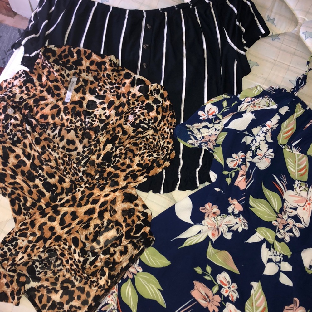 Bundle of size L clothes